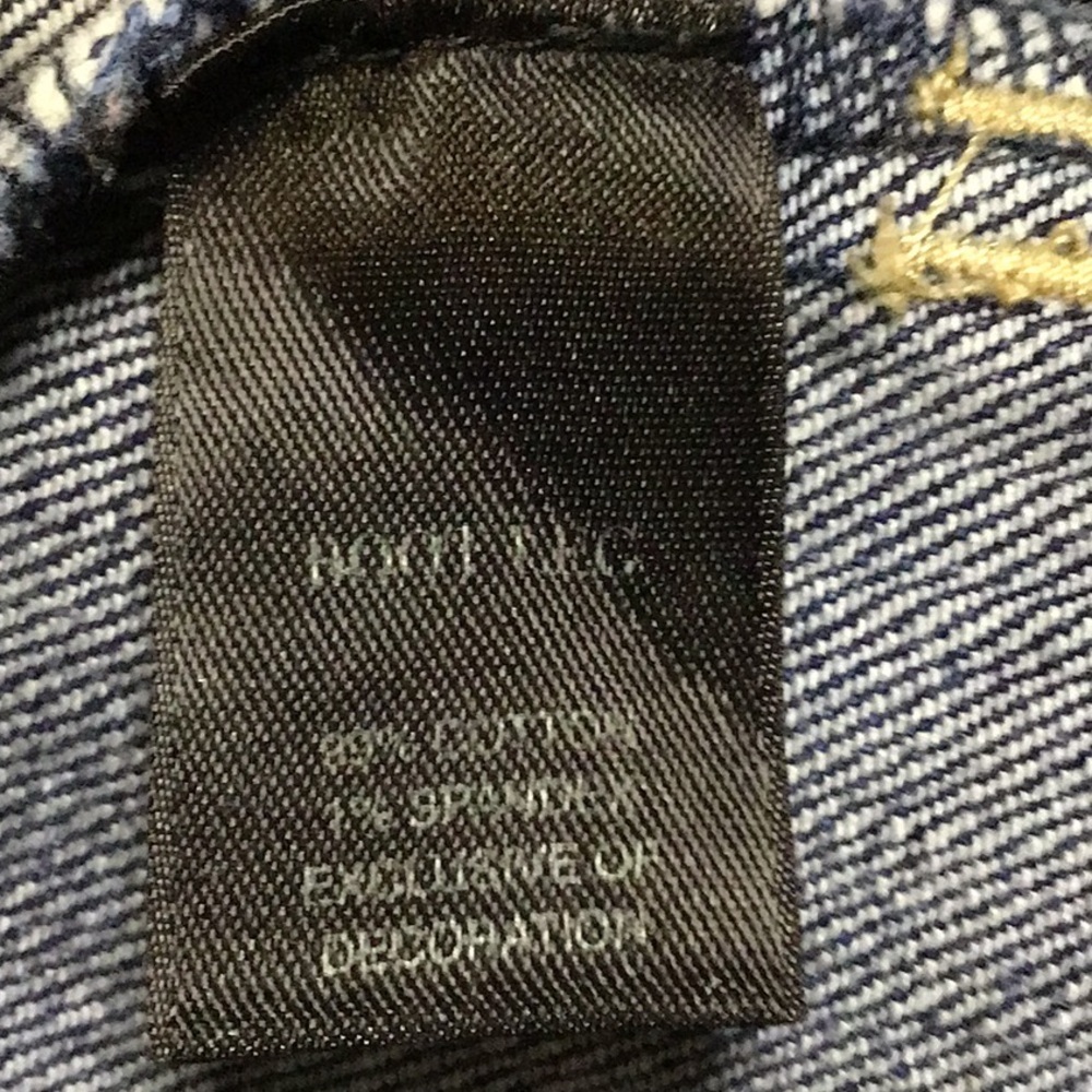 sac974👖WHBM Low Rise Boot Leg Size 6 w/ 32" Inseam Jeans - Picture 6 of 7